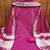 Pink cotton jacquard salwar suit material with woven cotton dupatta