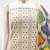 Beige cotton jacquard salwar suit material with multicolor cotton dupatta