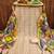 Beige cotton jacquard salwar suit material with multicolor cotton dupatta