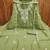 Graceful mustard yellow cranchi embroidered salwar suit material set
