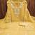 Graceful cranchi embroidered salwar suit material set