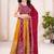 Beautiful Red Silk Sequins Embroidered Wedding Wear Lehenga Choli