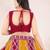 Beautiful Red Silk Sequins Embroidered Wedding Wear Lehenga Choli