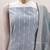 Soothing grey cotton printed salwar suit material set