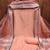 Soothing peach cotton printed salwar suit material set