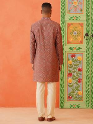 Satin printed kurtas 2