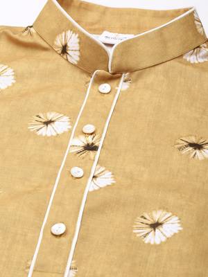 Mustard bandhani kurtas 2