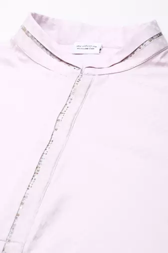 Baby pink cotton kurtas