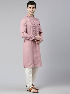 Old rose angrakha kurtas 4