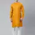 Mustard design asymmetrical kurtas