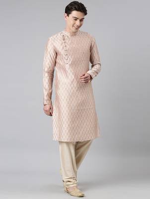 Peach angrakha kurtas 3