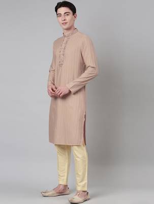Sepia embroidered kurtas 3
