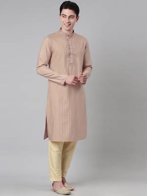 Sepia embroidered kurtas 4