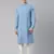 Light blue angrakha kurtas