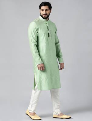 Light green embroidered kurtas 2