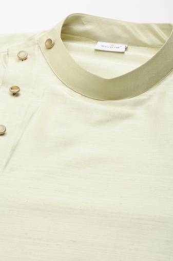 Mint green drape kurta