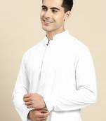 White fine cotton kurtas