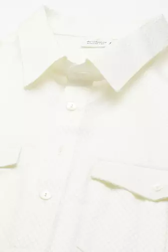 White cotton pathani with salwar