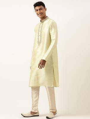 Pistachio embroidery kurtas 3