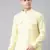 Yellow pathani kurtas
