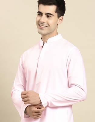 Light pink fine cotton kurtas 1