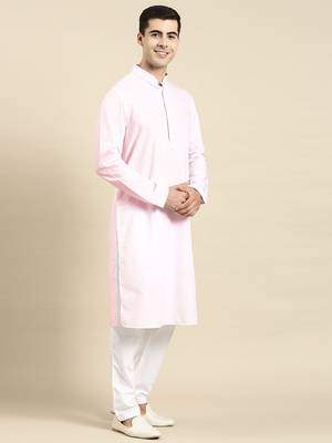 Light pink fine cotton kurtas 4