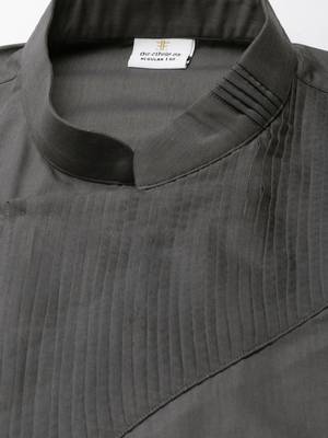 Grey pleated cotton kurtas 2