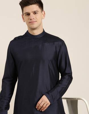 Navy pleated kurtas 1
