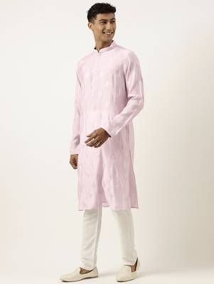 Lavender embroidered kurtas 3