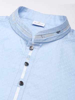 Sky blue cotton kurtas 1