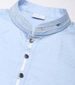 Sky blue cotton kurtas