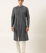 Grey cotton kurtas