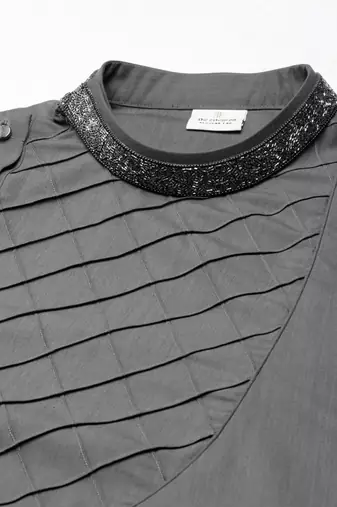 Grey cotton kurtas