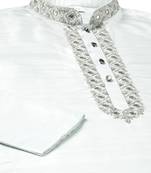 Aqua blue gota and dori embroideried kurtas