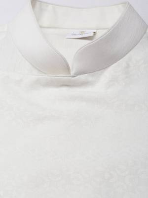 Off white layered style cotton kurtas 3