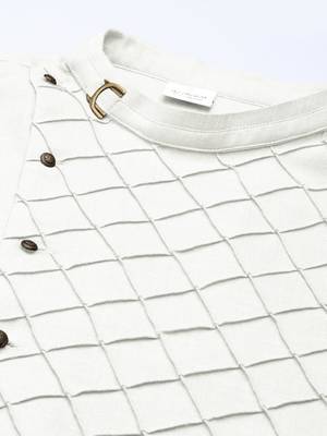 Off white angrakha kurtas 2