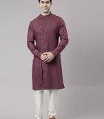 Wine angrakha kurtas