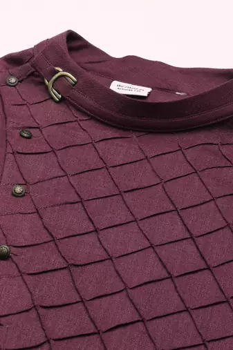 Wine angrakha kurtas