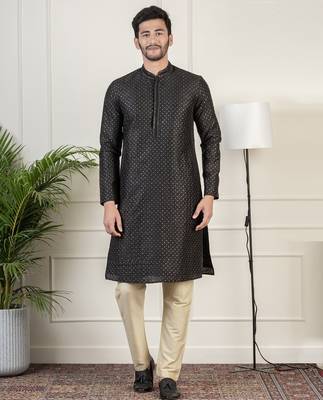 Black sequin kurtas 1