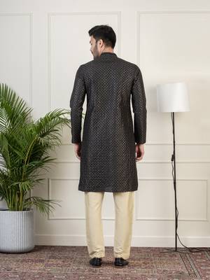 Black sequin kurtas 2