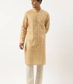 light brown printed kurtas