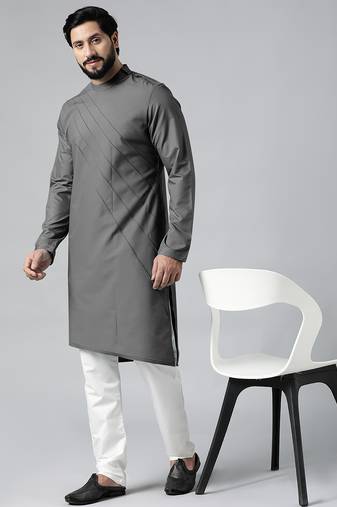 Grey pintux kurtas