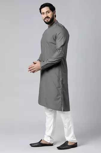 Grey pintux kurtas