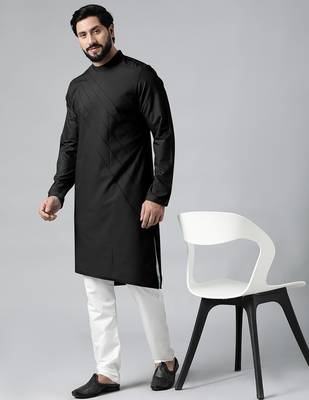 Black pintux kurtas 1