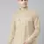 Beige pathani kurtas