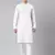 White pleated cotton kurtas