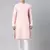 Pink pleated cotton kurtas