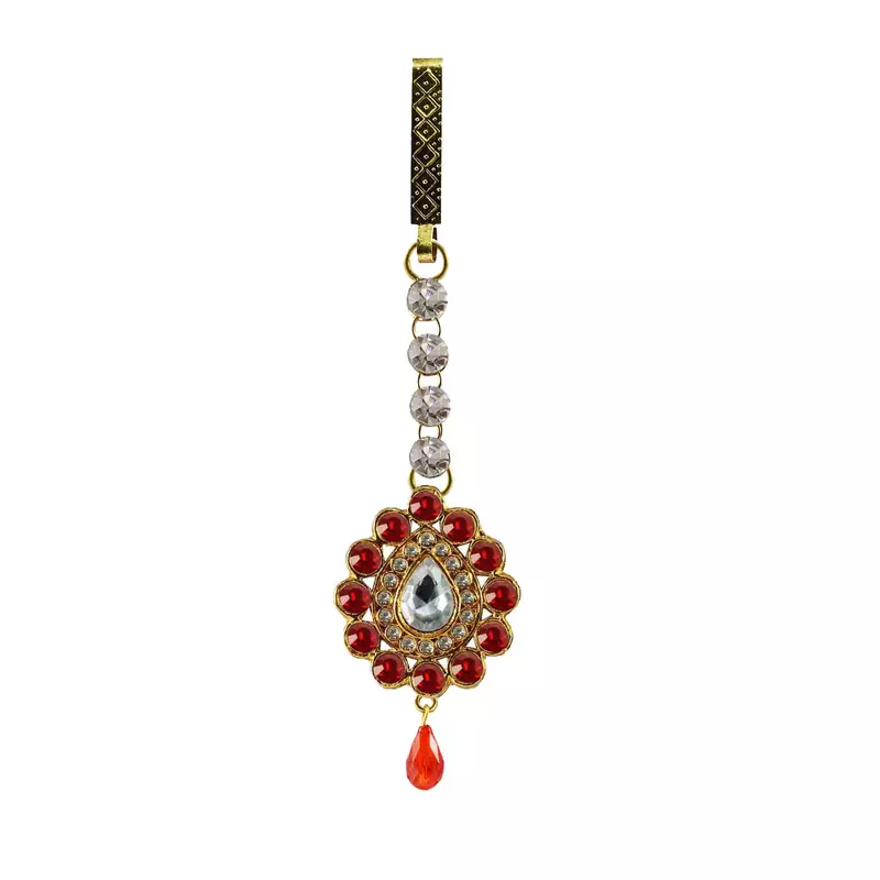 Satka Gold Platted Multicolor Color Stone