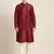 Maroon embroidered kurtas