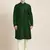 Bottle green embroidered kurtas